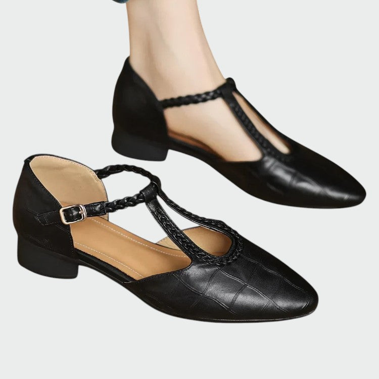 Oblivia - Mary Jane cipele sa špicastim T-remenom