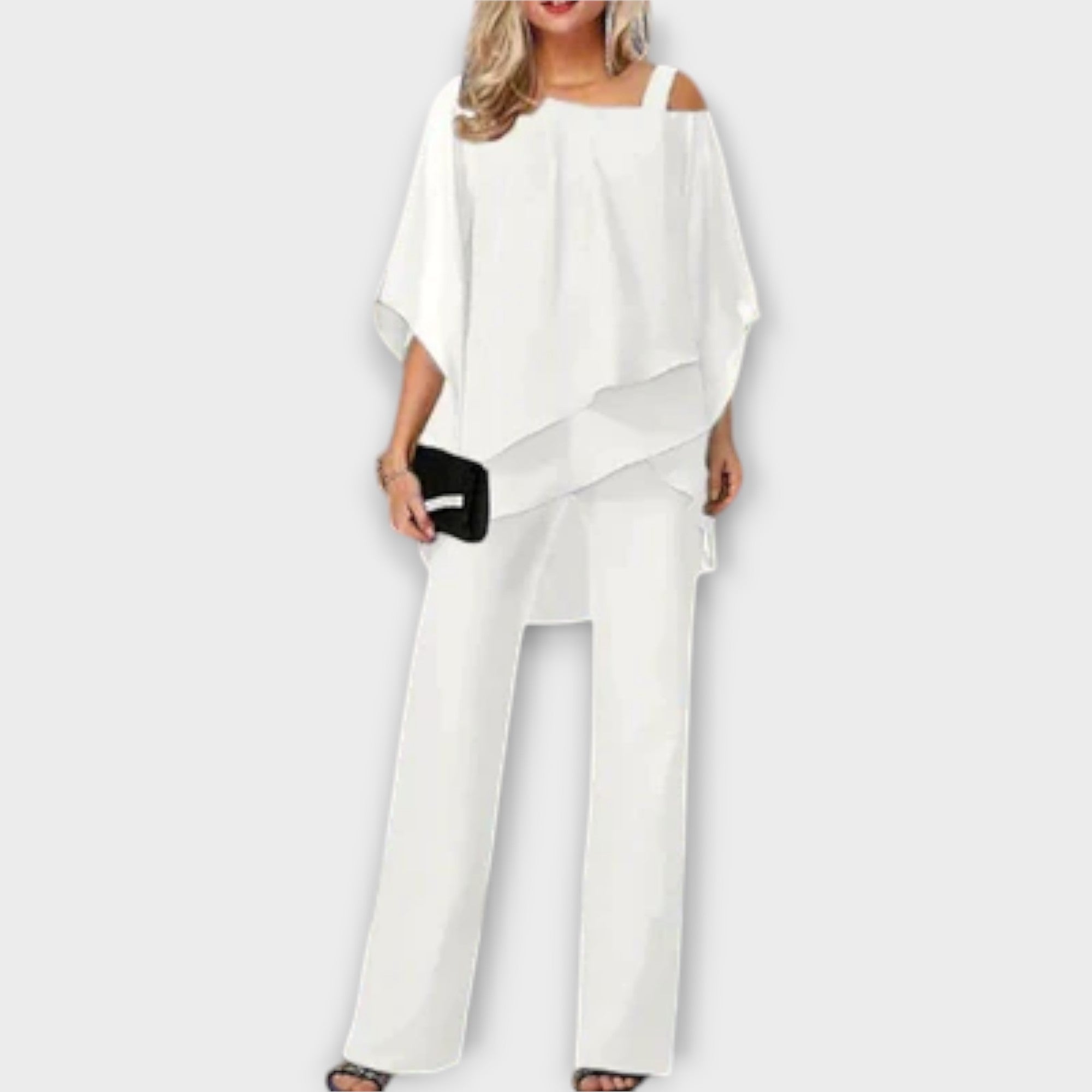 Kristína ™ ｜Šifon večernji kompleti