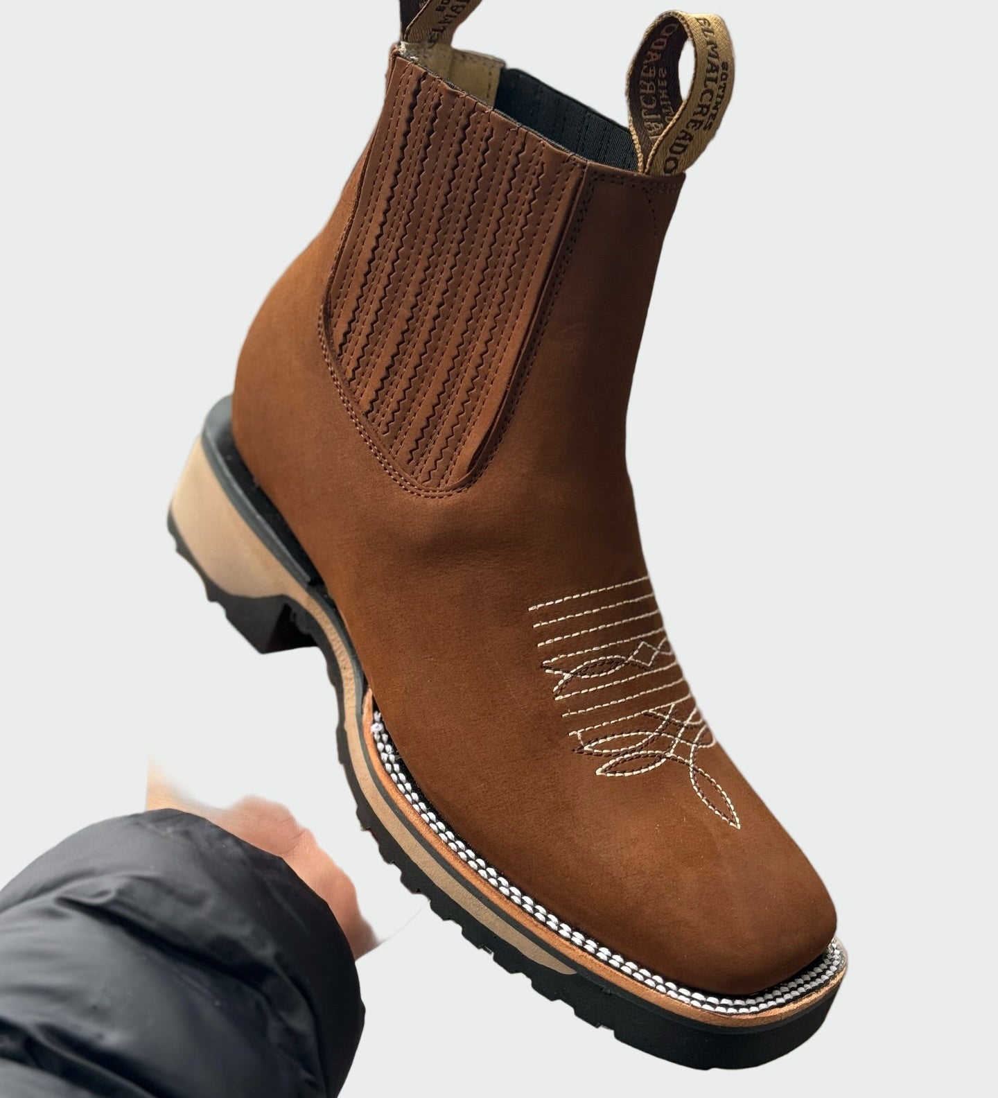 Ankica - Kožené kovbojské čižmy