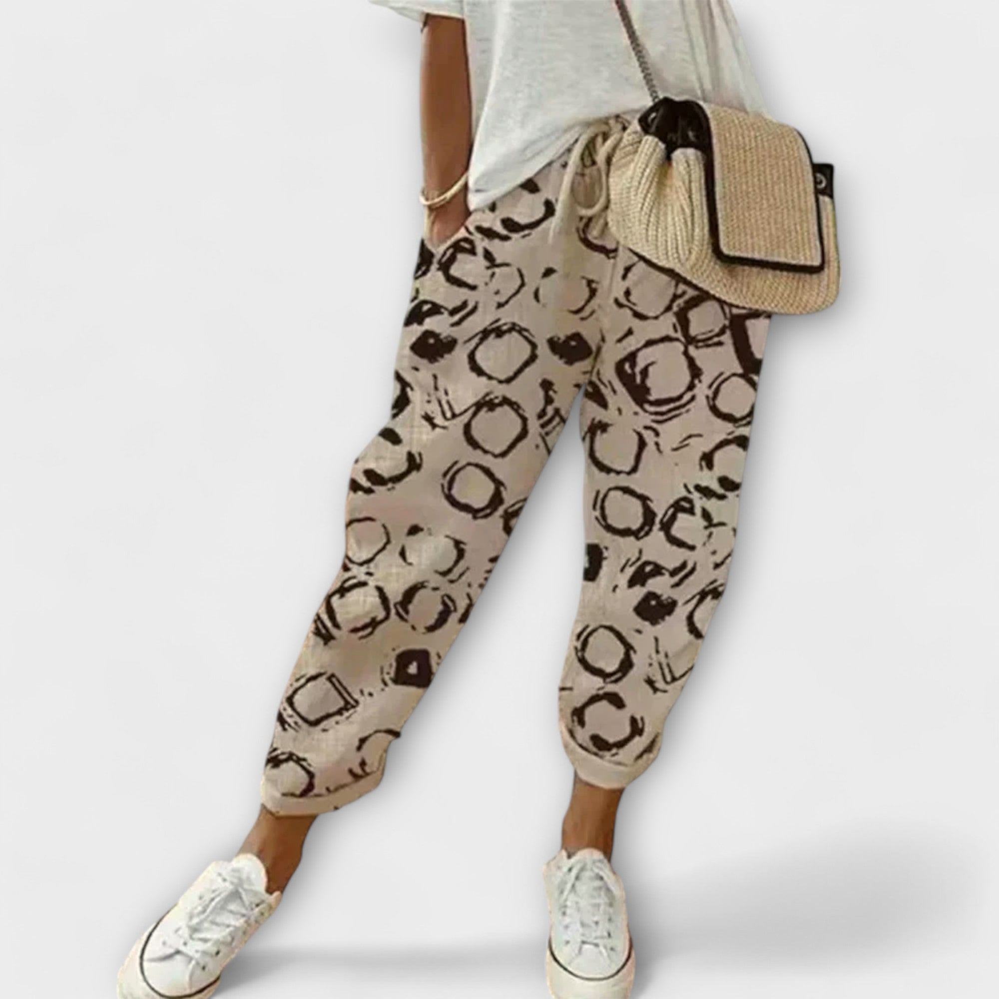 Pavlína ™ ｜Udobne pamučne hlače