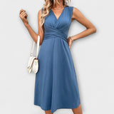 Lina ™ ｜Ljetna haljina s preklopnim izrezom