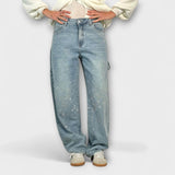 Fable ™ ｜Shine traperice od denima u balon-kroju Carpenter