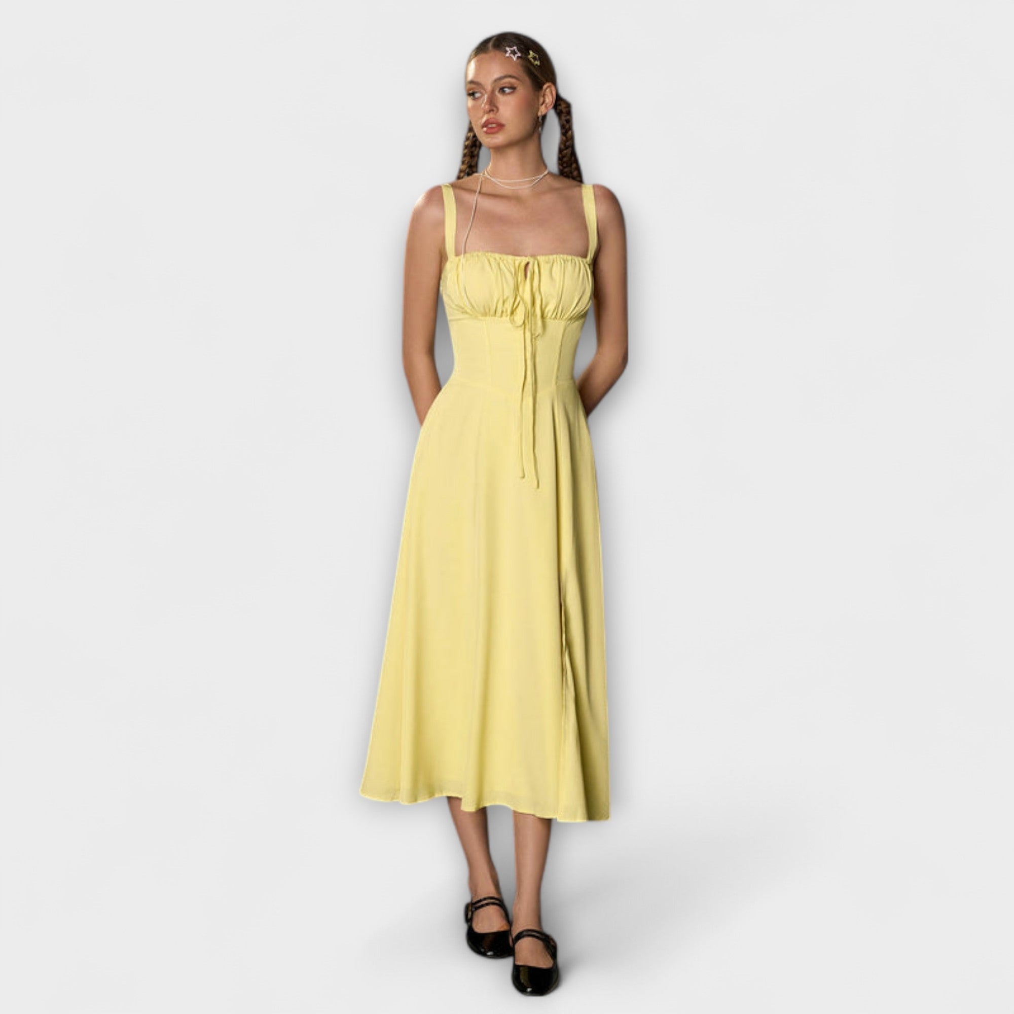 Nádej ™ ｜Top s nabore i prorezom