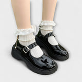 Perla™ ｜- Luksuzne kožne Mary Jane cipele sa biserima