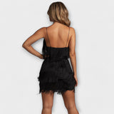 Layla ™ ｜ Klupska zabava matursko mini kaput