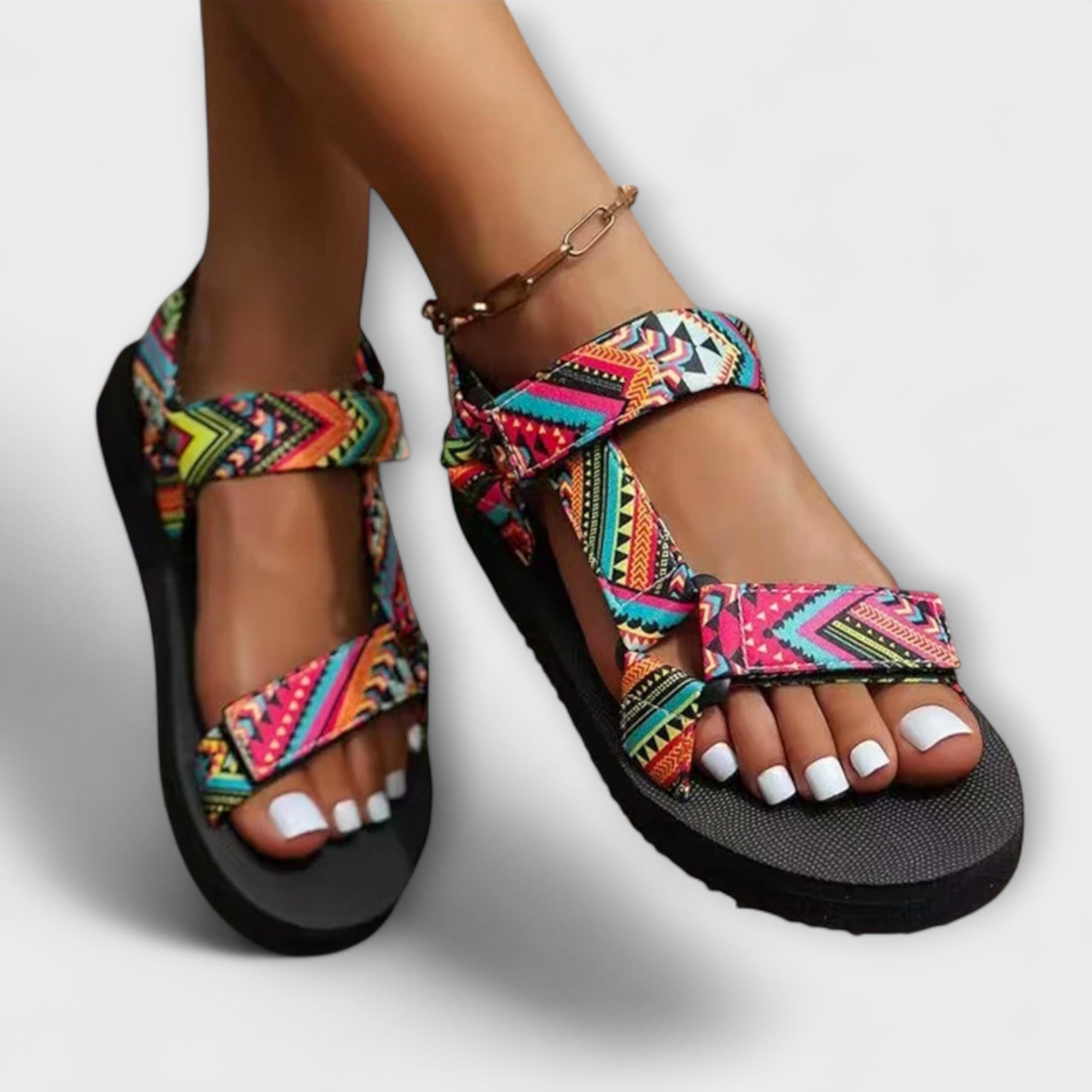 Nora™ ｜Ljetne ravne ženske sandale od konopljinog užeta