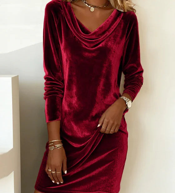 Frosina - Široka baršunasta haljina