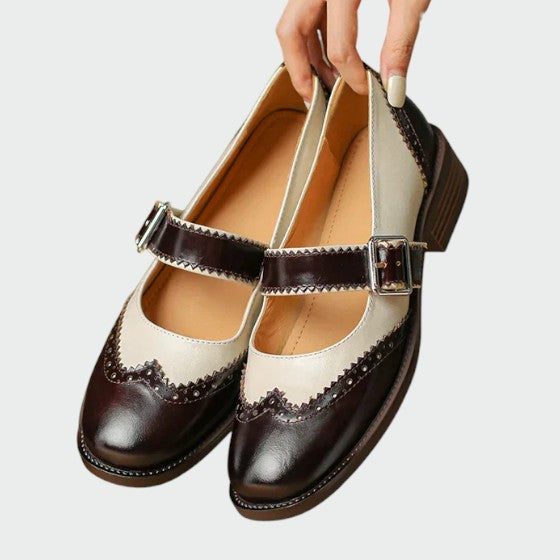 Olívie – ženske kožne Mary Jane cipele